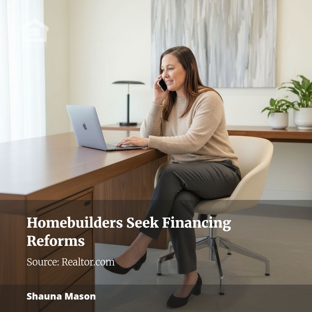 Homebuilding Leaders Call for Reforms To Boost Construction Financing and Cut Costs
